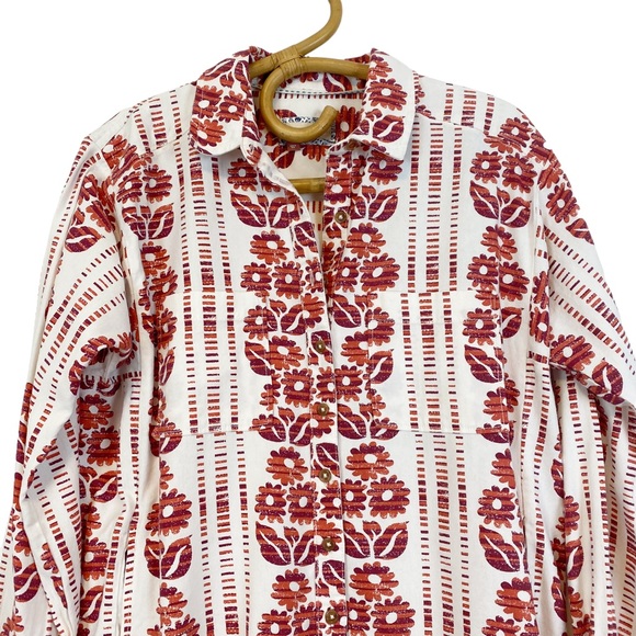 Anthropologie | Pilcro | Printed Button Front Shirt Size S - Picture 2 of 10